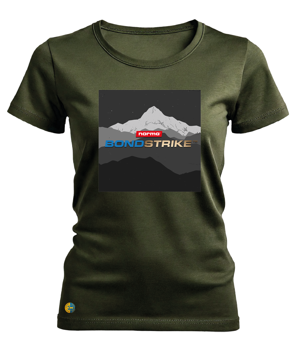 NORMA® BONDSTRIKE Vintage Mountains dam t-shirt - 2