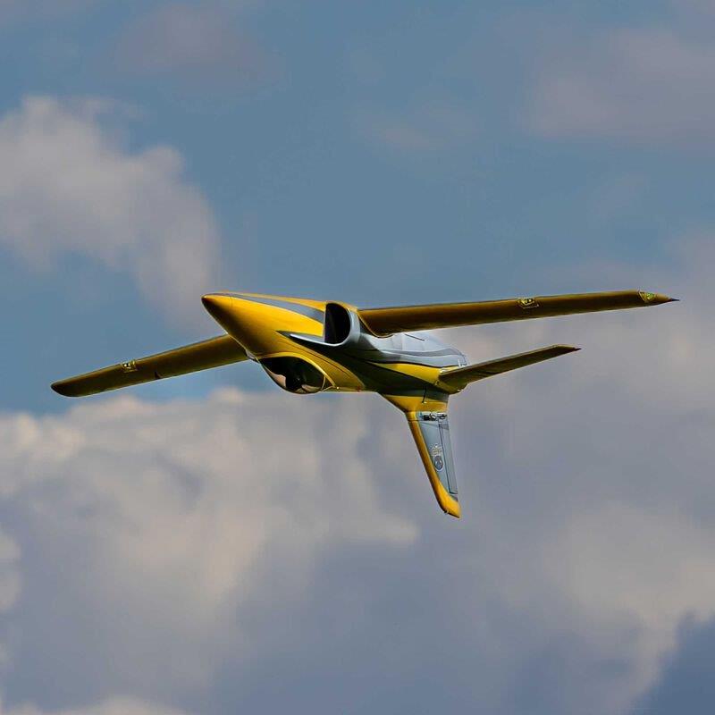 E-flite Habu XS (eXtra Sport) 80mm EDF BNF Basic with AS3X+ and SAFE Select - 5