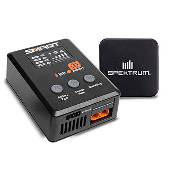 Spektrum SPMXC2090PI S100 1x100W USB-C Smart Charger, 65W USB-C GaN Power Supply Combo