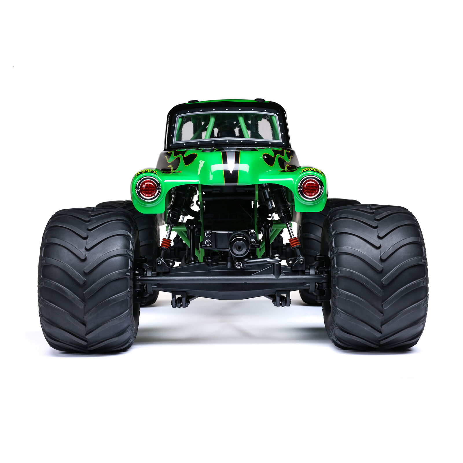 Losi 1/8 LMT 2.0 Grave Digger 4X4 Solid Axle Brushless Monster Truck RTR, Green - 14