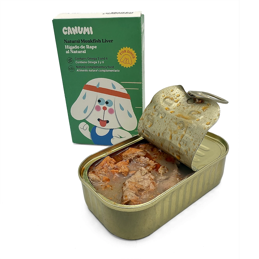 Canumi natural monkfish liver for dogs