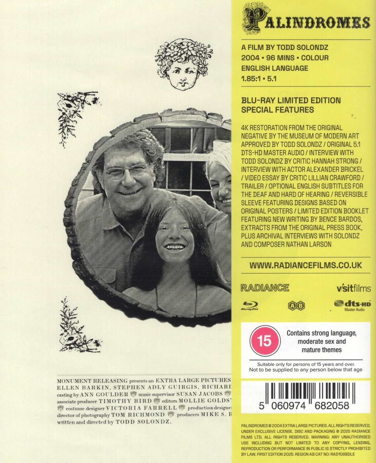 Palindromes (Limited Edition) (ej svensk text) (Blu-ray) - 2