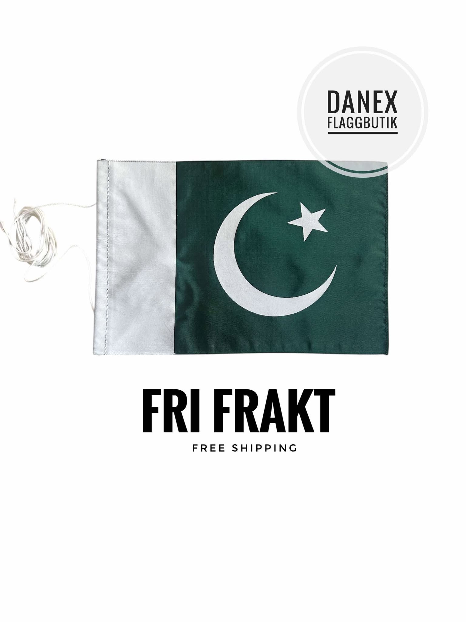 Bordsflagga REA - Pakistan - 12x18 cm