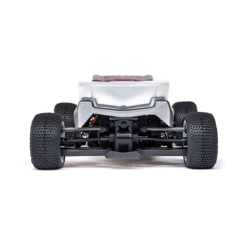 LOSI 1/28 Micro-T 2S 2WD RTR Stadium Truck (Battery & Charger Included), Silver - 11