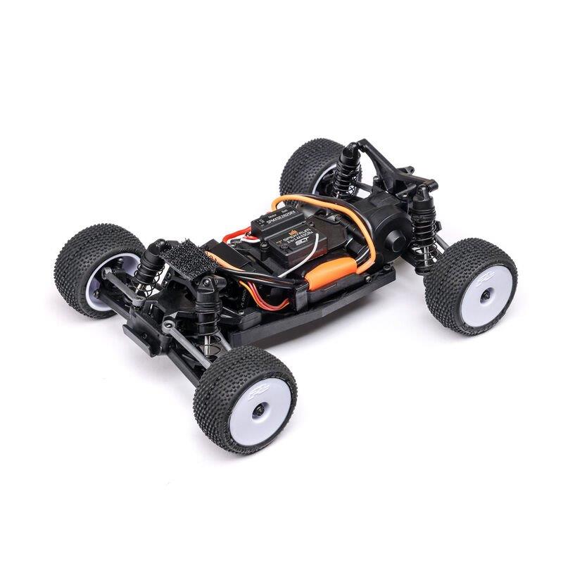 LOSI 1/28 Micro-T 2S 2WD RTR Stadium Truck (Battery & Charger Included), Silver - 16