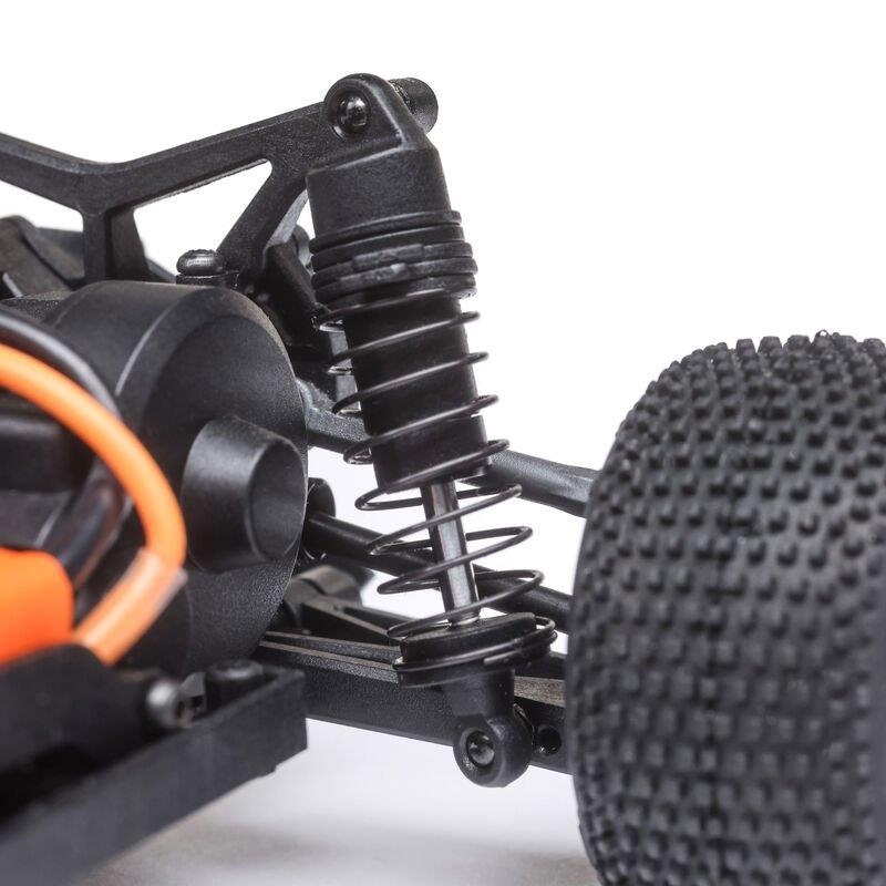 LOSI 1/28 Micro-T 2S 2WD RTR Stadium Truck (Battery & Charger Included), Silver - 22