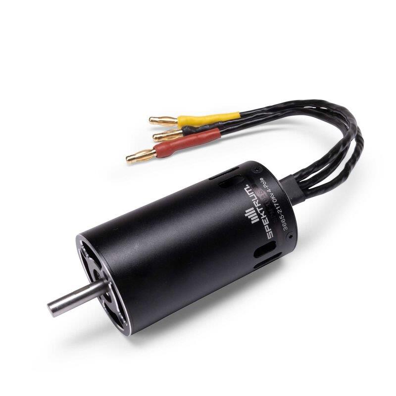 Spektrum 3665-2170Kv Brushless Inrunner Motor, 4-Pole