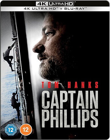 Captain Phillips - Limited Edition Steelbook (BLU-RAY 4K ULTRA HD + BLU-RAY)