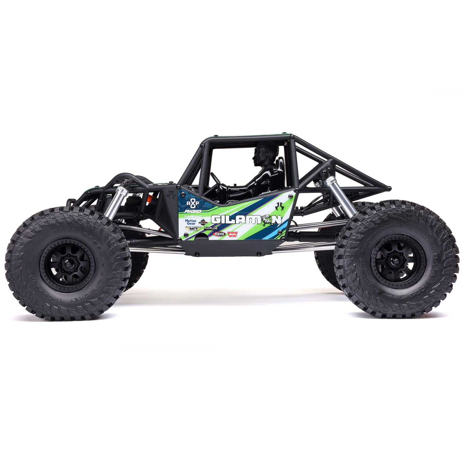Axial 1/8 AXP8 Gilamon 2.2 4X4 RTR Brushed Trail Buggy, Green - 10