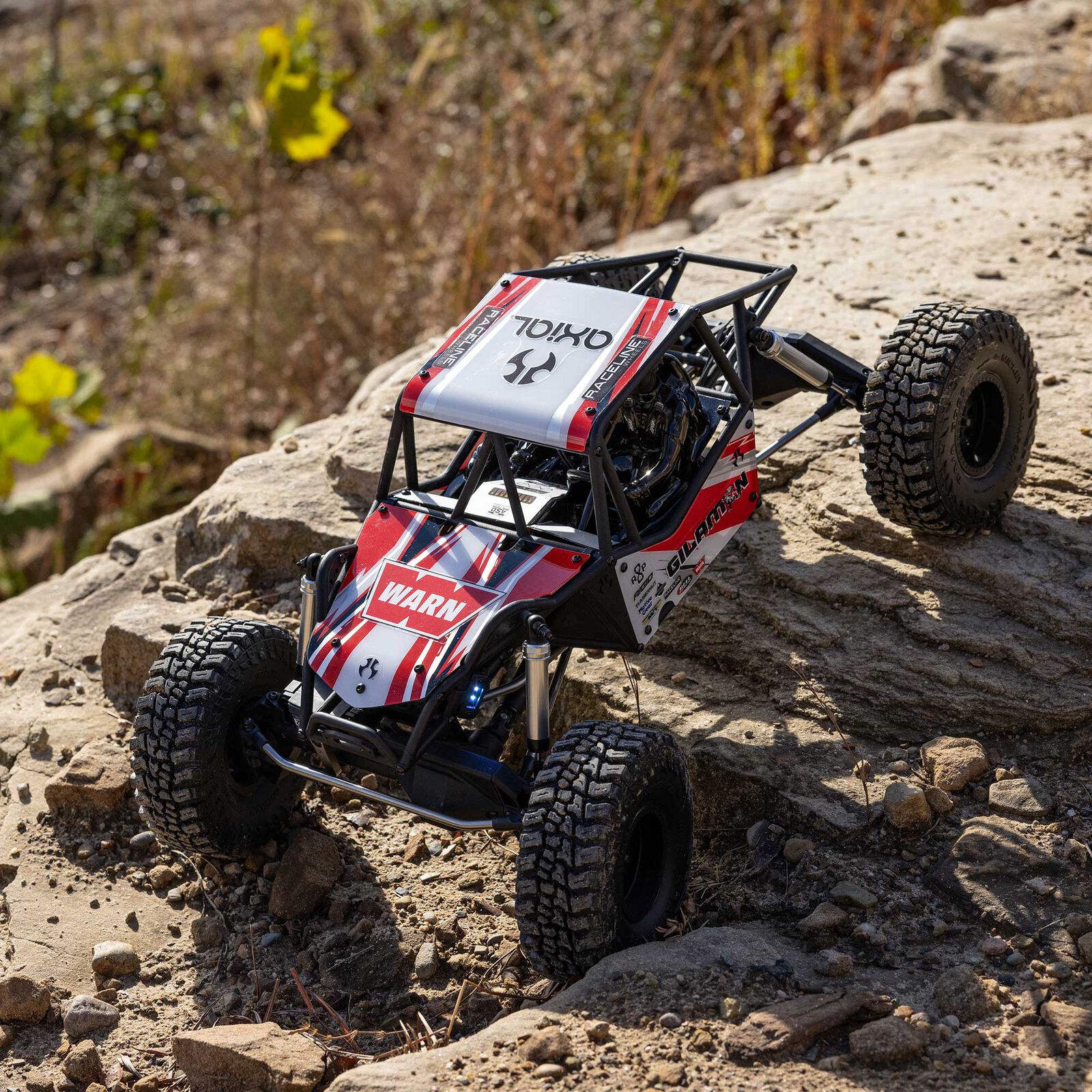 Axial 1/8 AXP8 Gilamon 2.2 4X4 RTR Brushed Trail Buggy, Red - 6