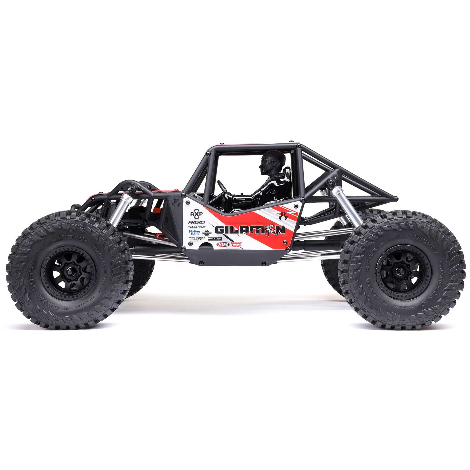Axial 1/8 AXP8 Gilamon 2.2 4X4 RTR Brushed Trail Buggy, Red - 9