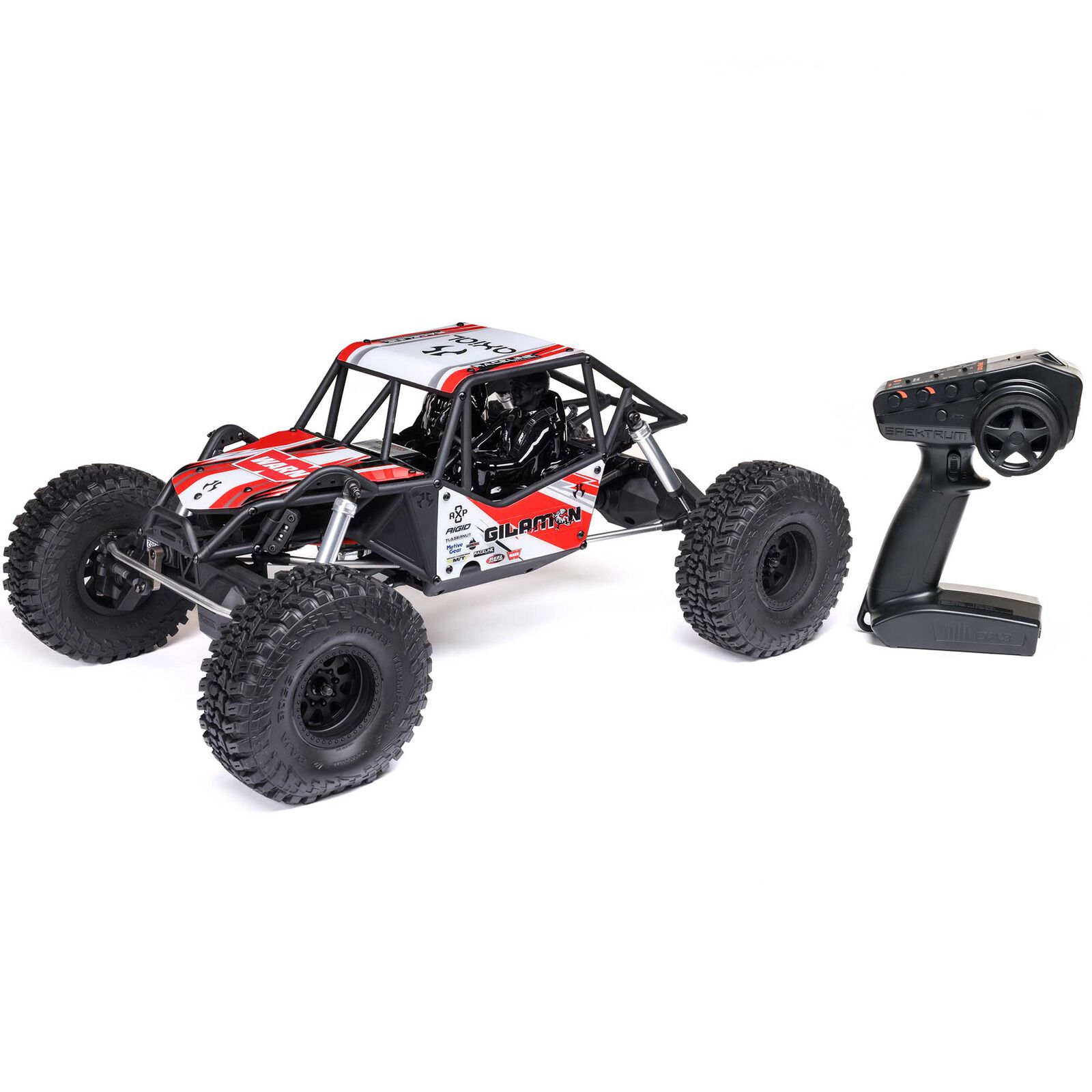 Axial 1/8 AXP8 Gilamon 2.2 4X4 RTR Brushed Trail Buggy, Red - 24
