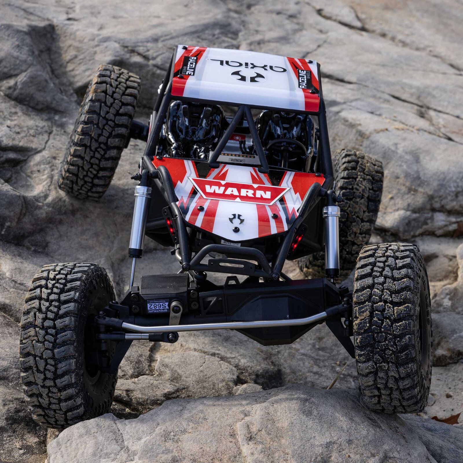 Axial 1/8 AXP8 Gilamon 2.2 4X4 RTR Brushed Trail Buggy, Red - 7