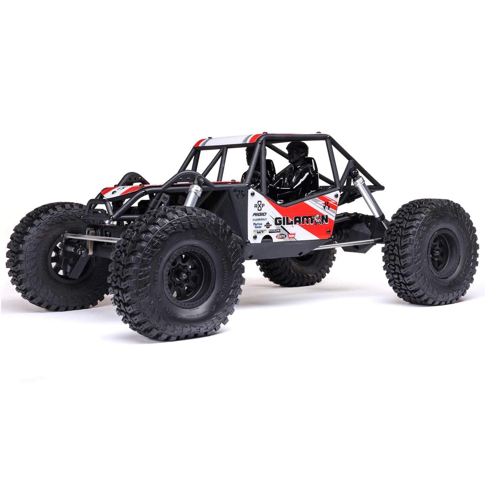 Axial 1/8 AXP8 Gilamon 2.2 4X4 RTR Brushed Trail Buggy, Red