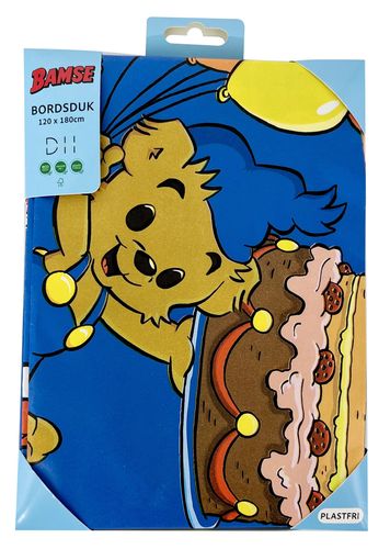 Bordsduk 120x180cm Bamse