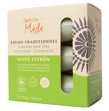Tvål Oliv & Citron 3st x6, EKO
