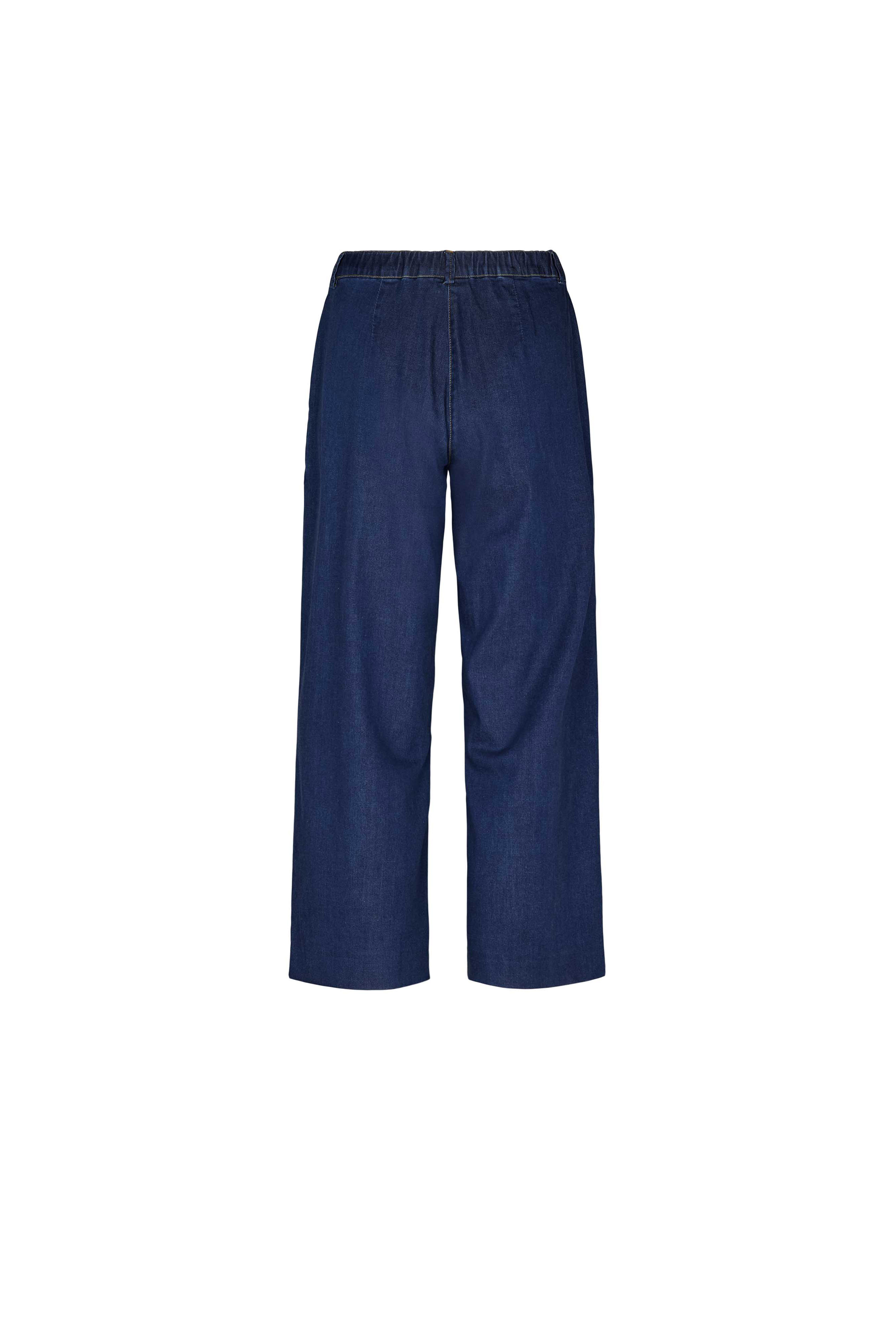 LAURIE Phoebe Loose Crop Medium Blue Denim