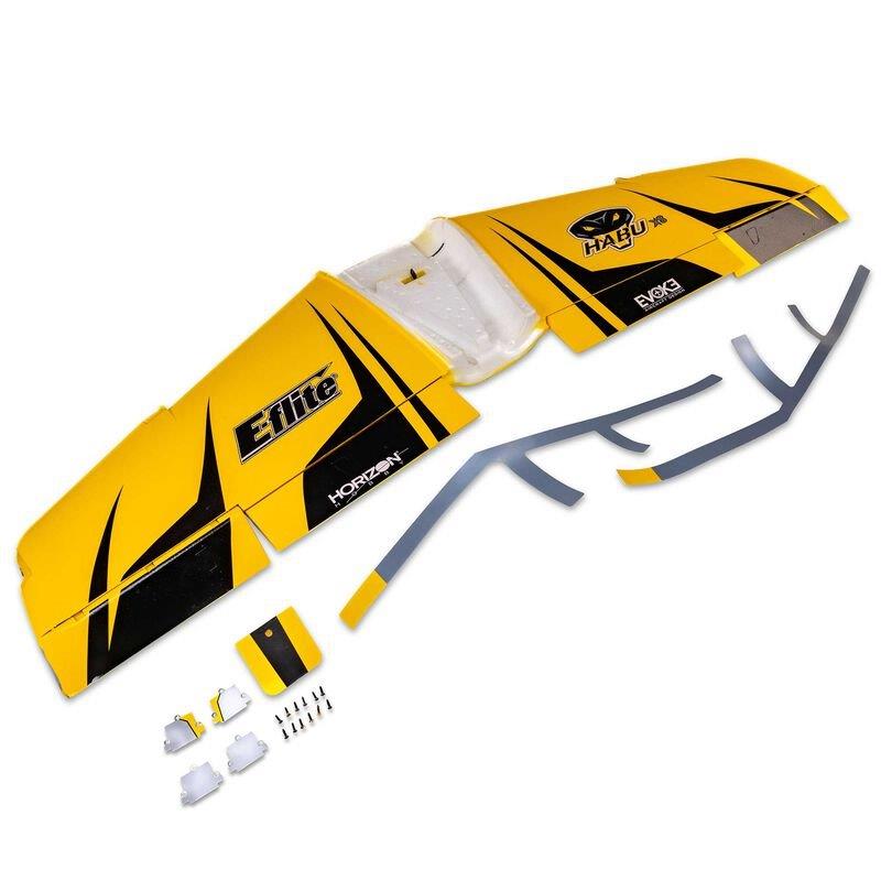 E-flite Wing Set with Hardware, LED: Habu 80