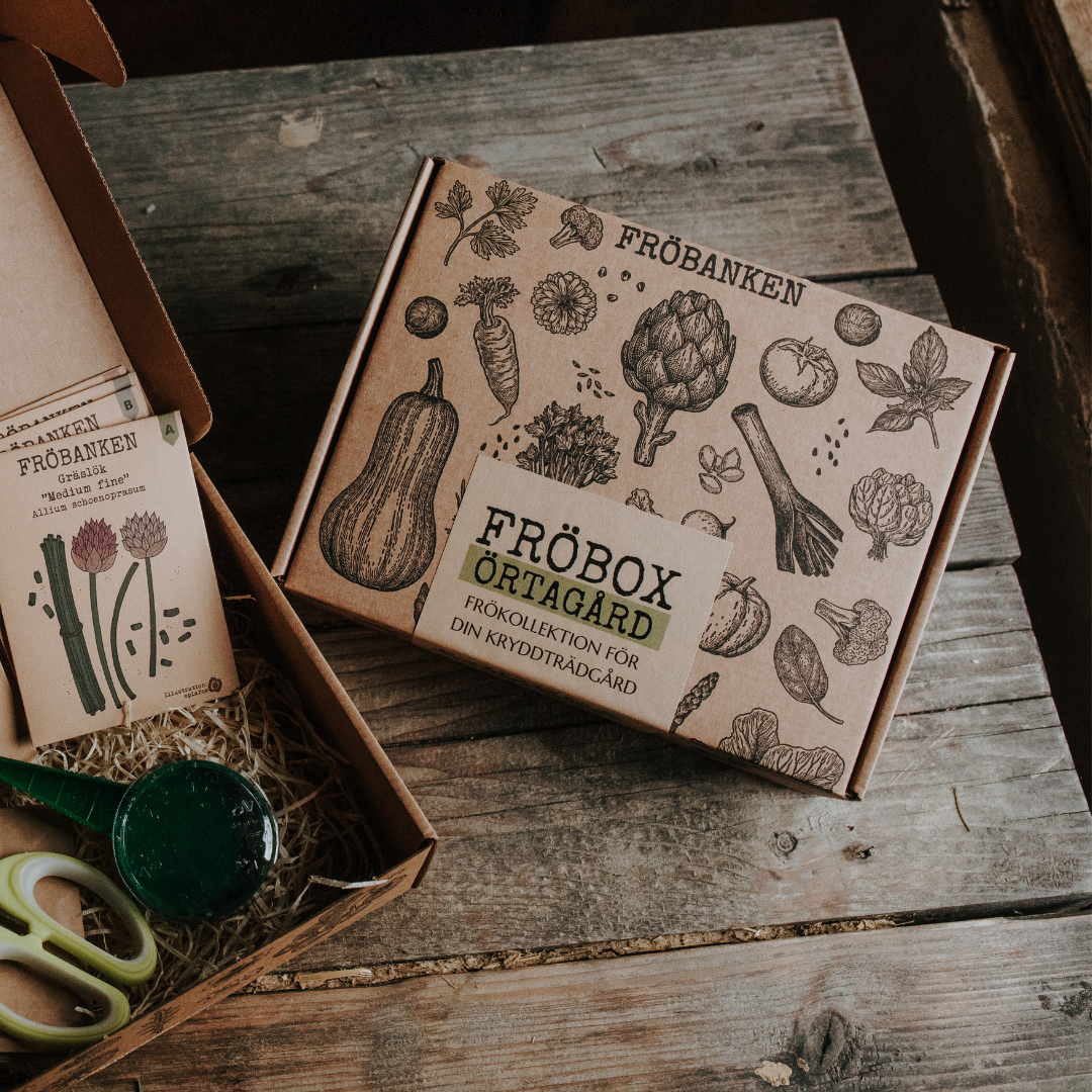 Fröbox - Örtagård