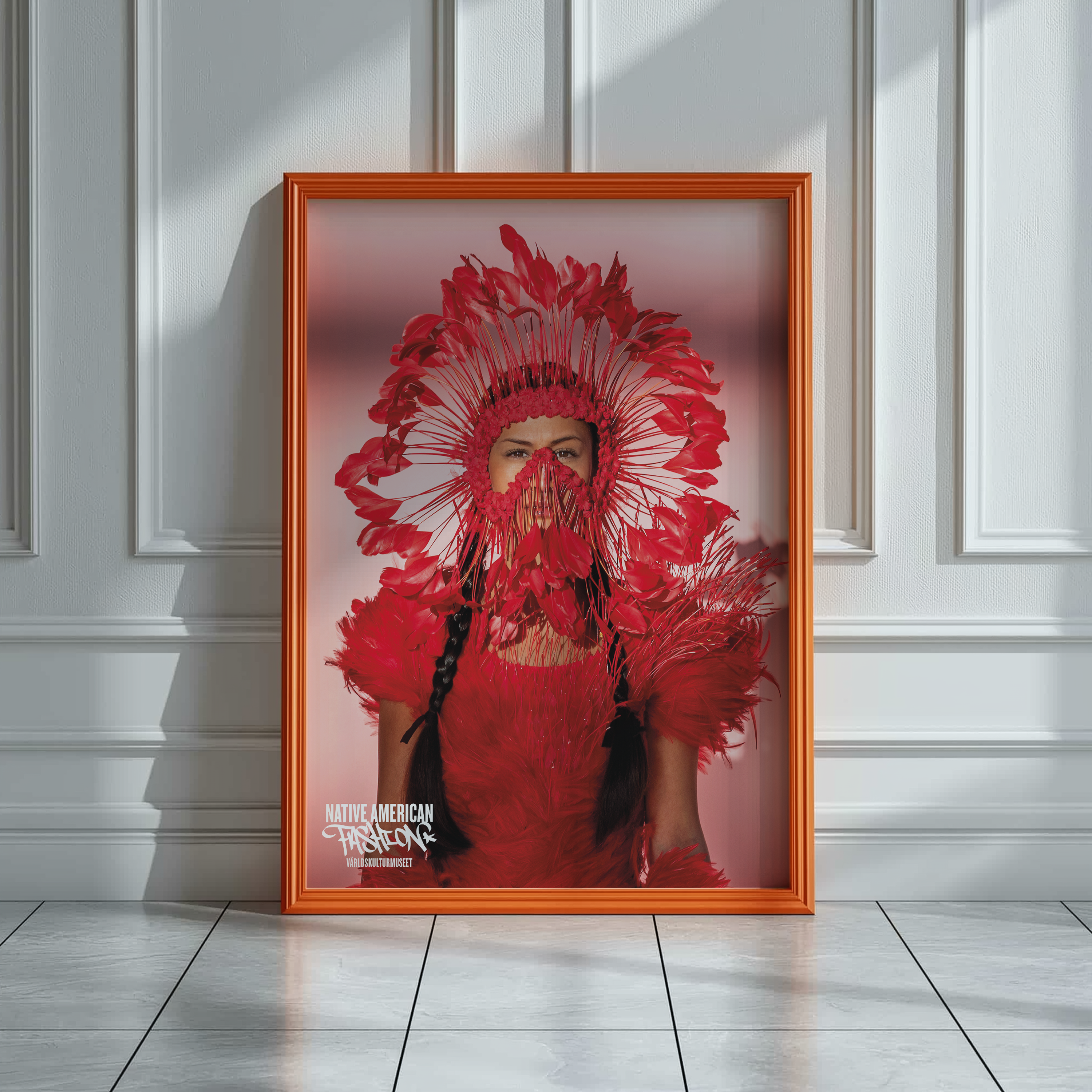 Affisch Native American Fashion - 2