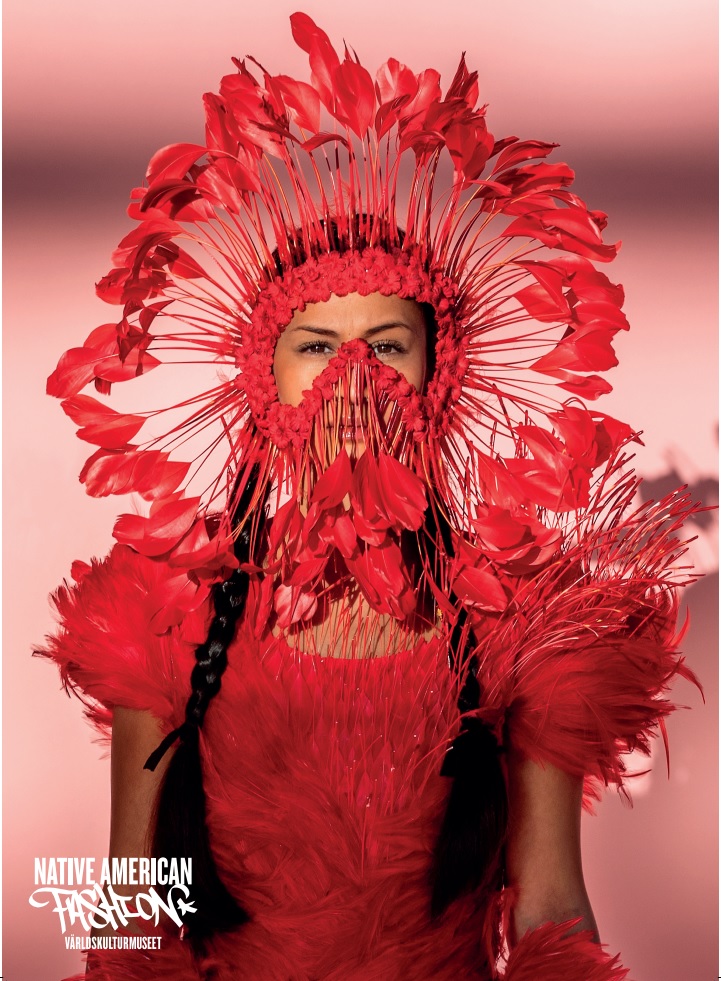 Affisch Native American Fashion
