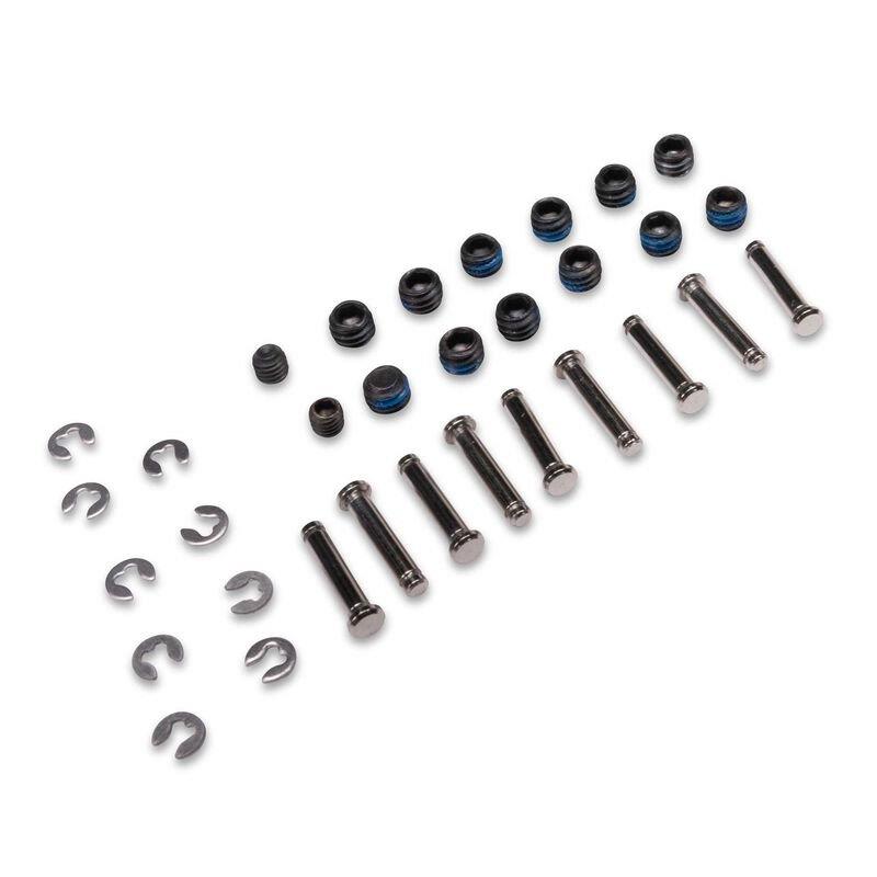 E-flite Retract C-clips, Rotation Pins and Set Screws: Habu 80
