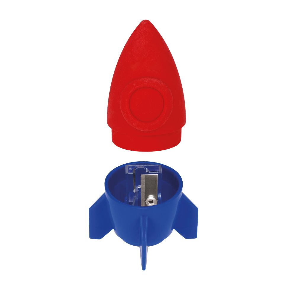 Pencil sharpener and eraser, To the moon and back - 6