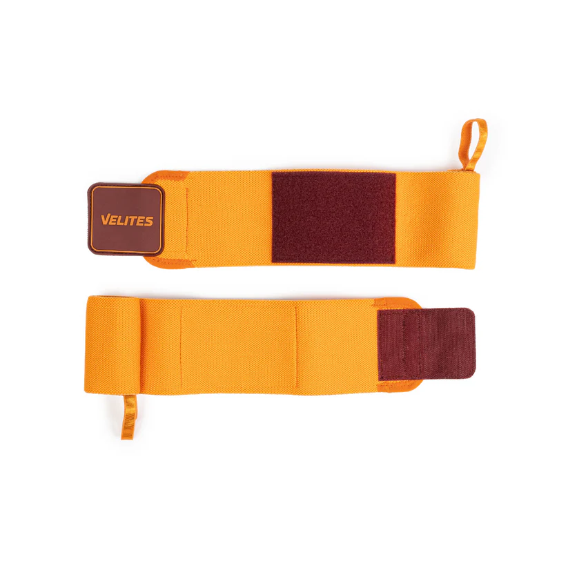 Velites - Nylon Wrist Wraps - Orange - 3