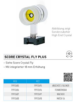 Score Crystal Fly Plus   M22/Walther