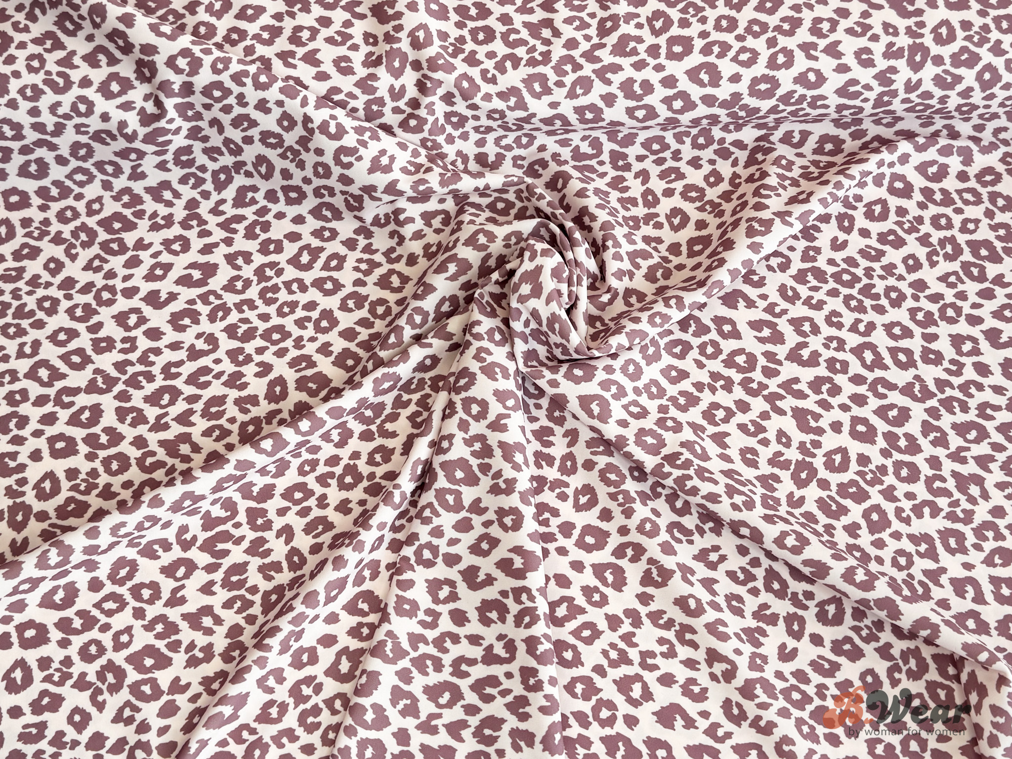 Panty fabric - Leopard in taupe