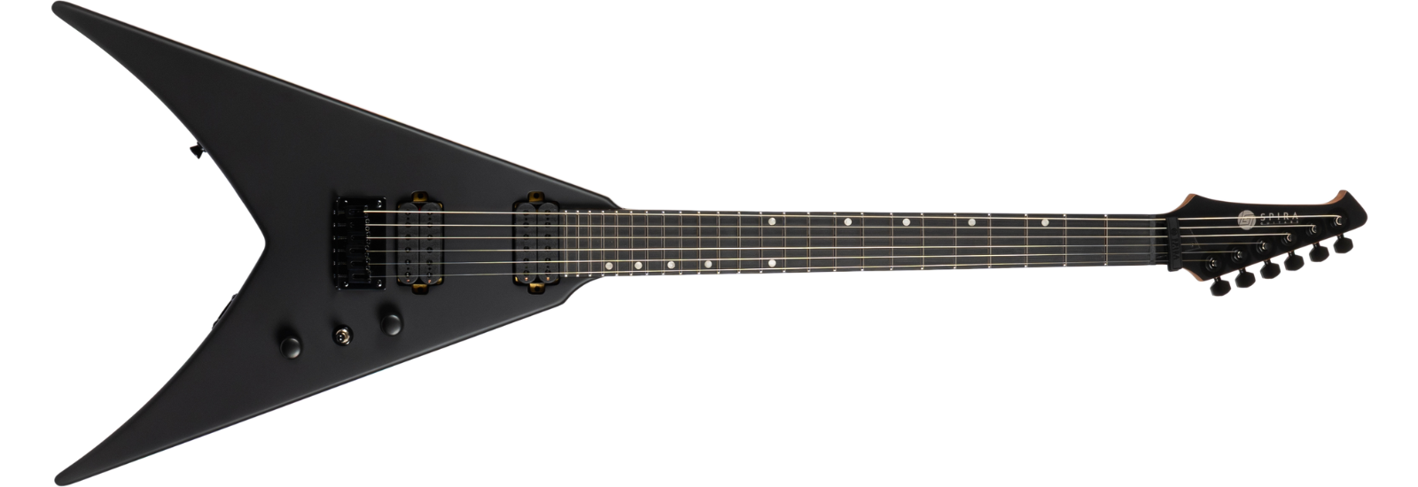 Spira Guitars V-400 Satin Black