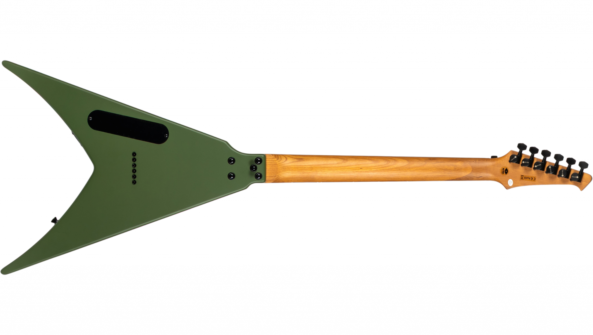 Spira Guitars V-400 Satin Green - 2