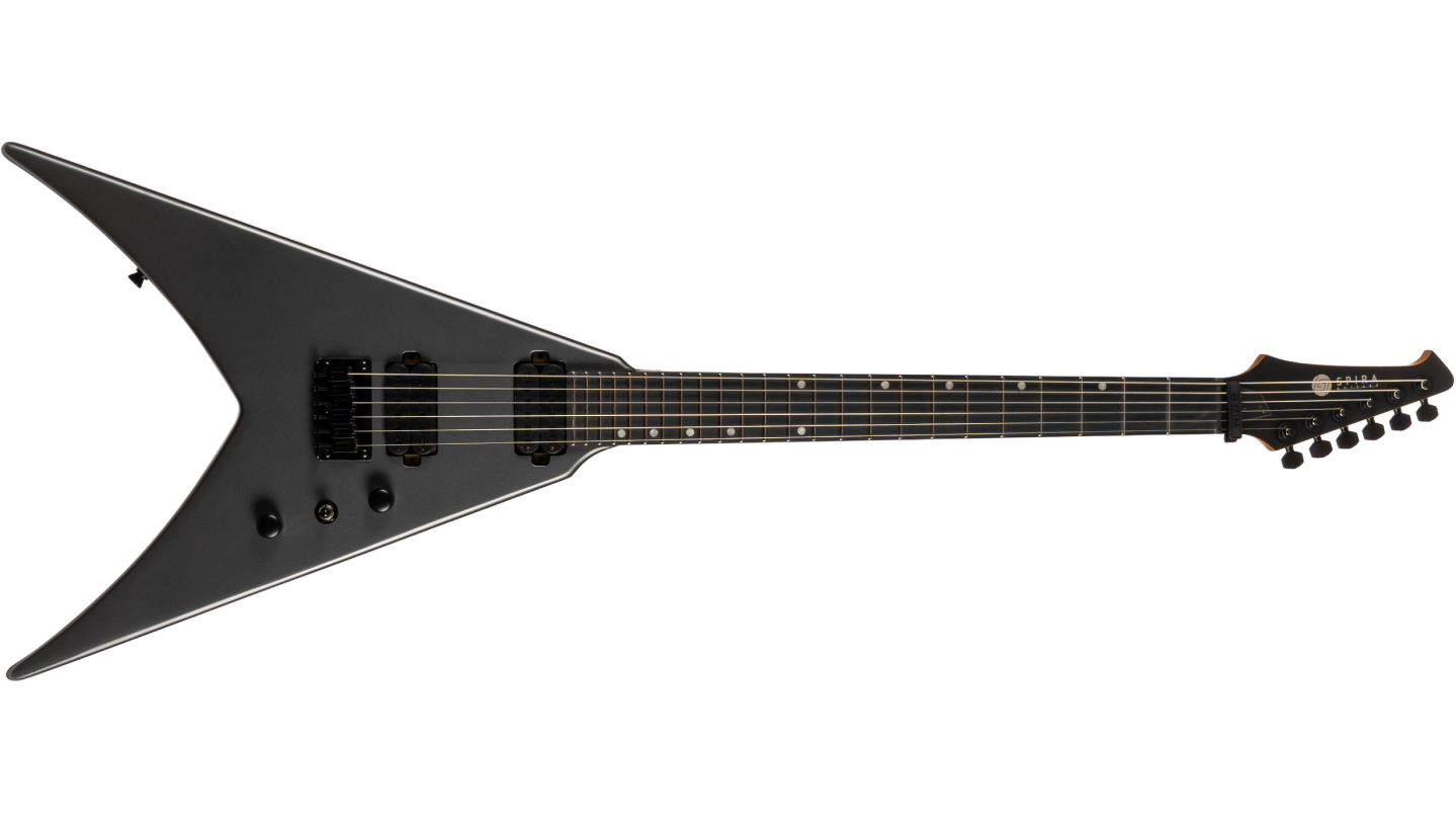 Spira Guitars V-400 Satin Silver