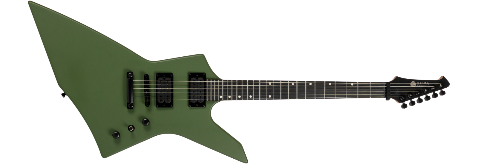 Spira Guitars X-400 Satin Green