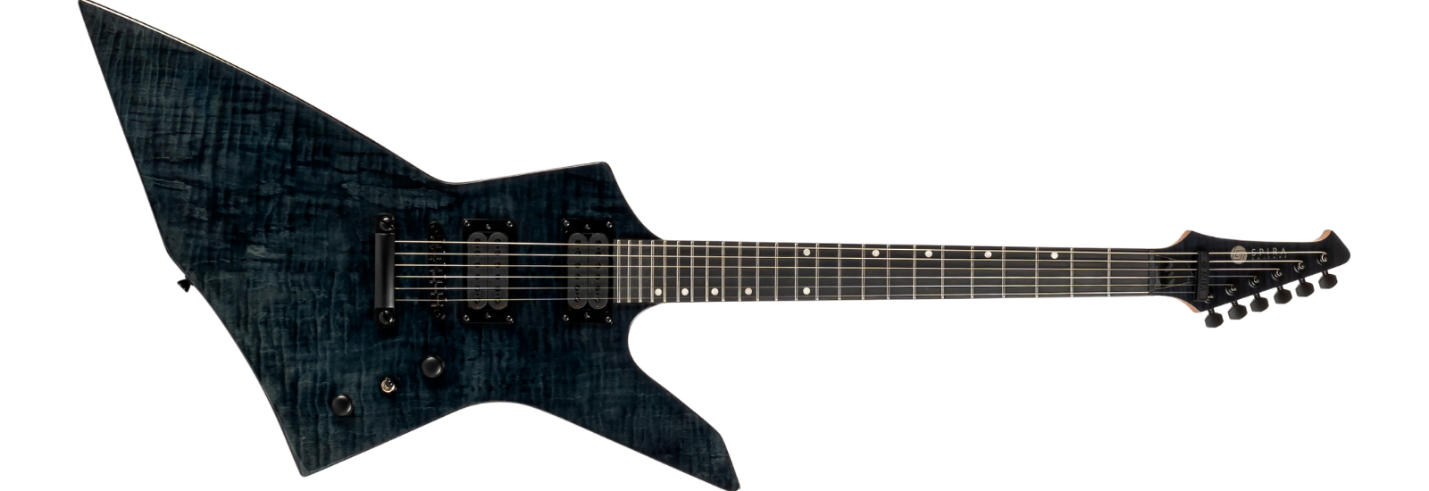 Spira Guitars X-500 Trans Black
