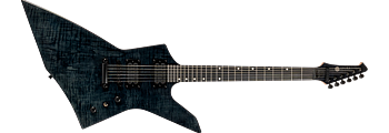 Spira Guitars X-500 Trans Black