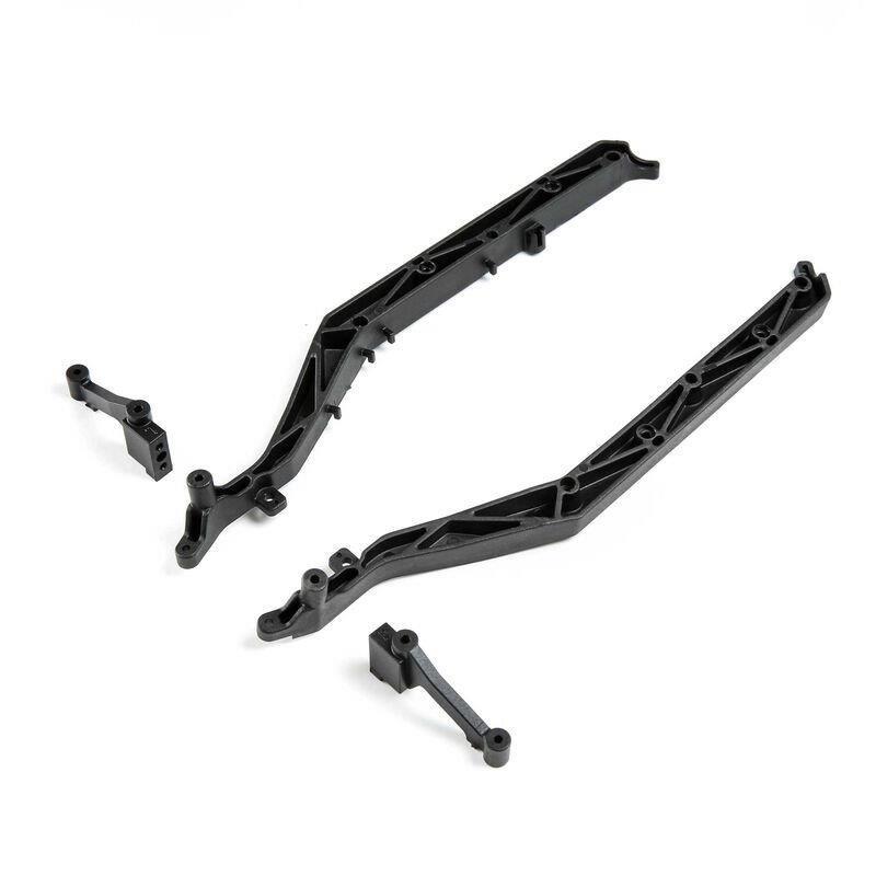 LOSI Side Guard Set, Aluminum Chassis: 22S