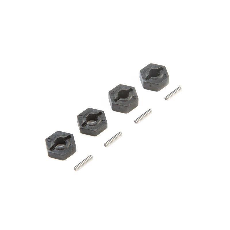 LOSI Wheel Hex Set: 22S