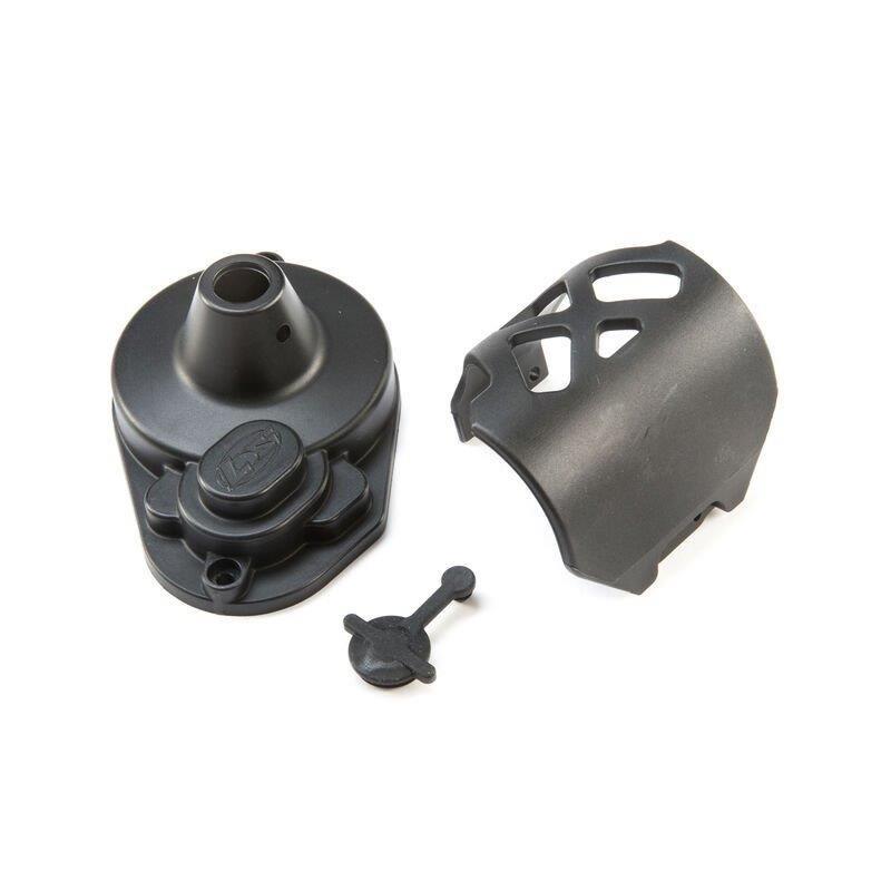 LOSI Gear Cover & Motor Guard: 22S