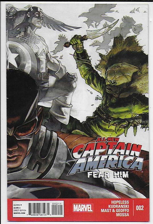 All-New Captain America: Fear Him # 2 NM-