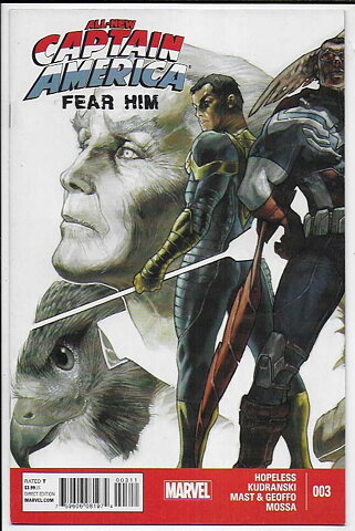 All-New Captain America: Fear Him # 3 NM