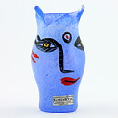 ウルリカ・ヒードマン・ヴァリーン Open Mindsシリーズ 女性の顔の花瓶 Vase (10cm) 1987年 (2)