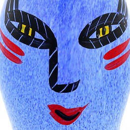 ウルリカ・ヒードマン・ヴァリーン Open Mindsシリーズ 女性の顔の花瓶 Vase (10cm) 1987年 (3)