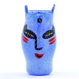 ウルリカ・ヒードマン・ヴァリーン Open Mindsシリーズ 女性の顔の花瓶 Vase (10cm) 1987年 (3)