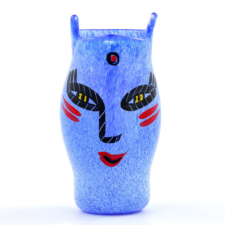 ウルリカ・ヒードマン・ヴァリーン Open Mindsシリーズ 女性の顔の花瓶 Vase (10cm) 1987年 (3)