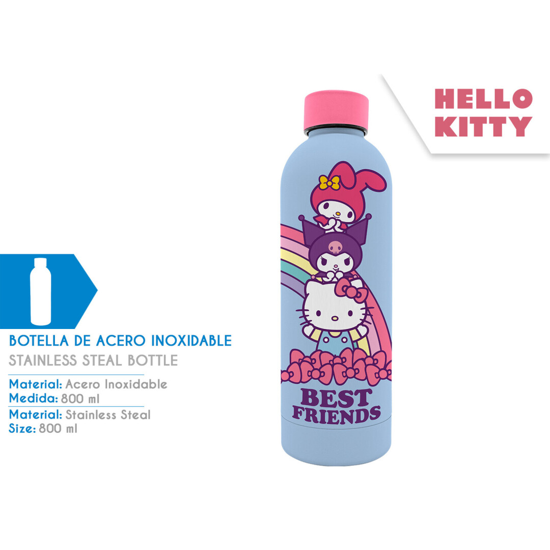 Hello Kitty & Friends Vattenflaska i Rostfritt stål 800 ml - 2