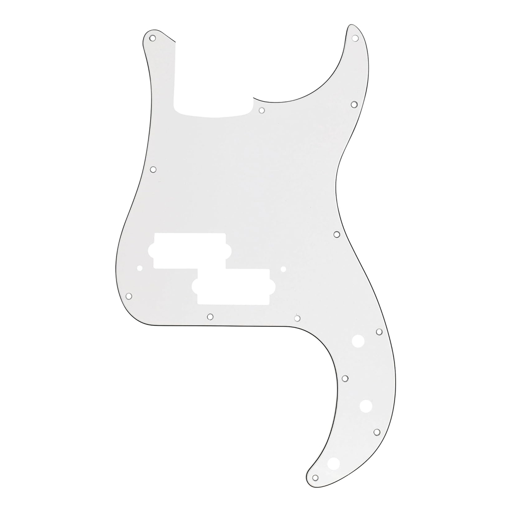 Pickguard Precision Bass 3-Ply (White)