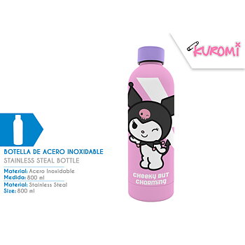 Kuromi Vattenflaska i Rostfritt stål 800 ml