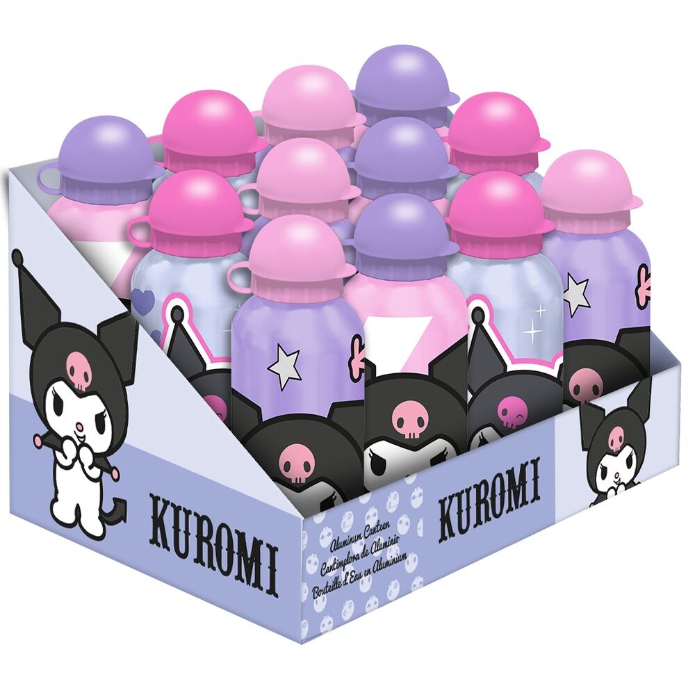 Kuromi Vattenflaska i Aluminium 500 ml - 3