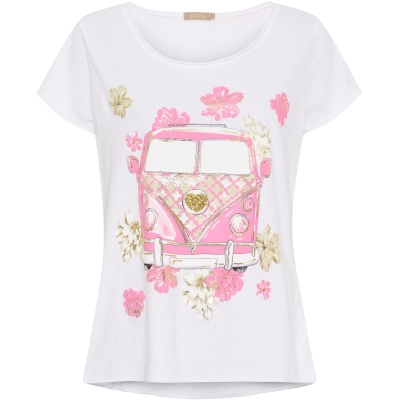 T-Shirt / Car - Rosa 